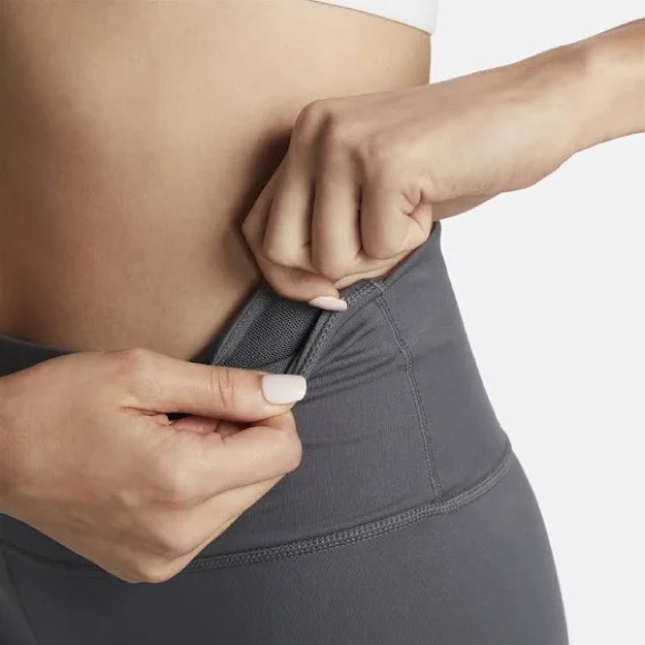 NWT Nike One Lux Dri-Fit Full Length 11" Mid-Rise Leggings - Picture 5 of 15